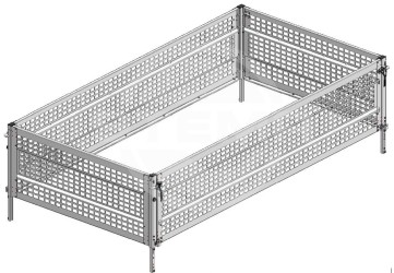 Gitteraufsatz 66 cm für Rückwärtskipper Rocko Smart (RKE..-23-15..B)