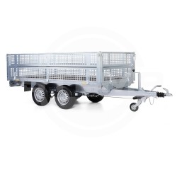 Gitteraufsatz 66 cm hoch für Systema-Tieflader..-30-18.. mit ALU-Beplankung