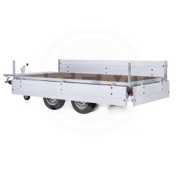 doppelwandiger Bordwandnachrüstsatz / -aufsatz 35 cm hoch für SySTEMA-Hochlader & Carrier XL